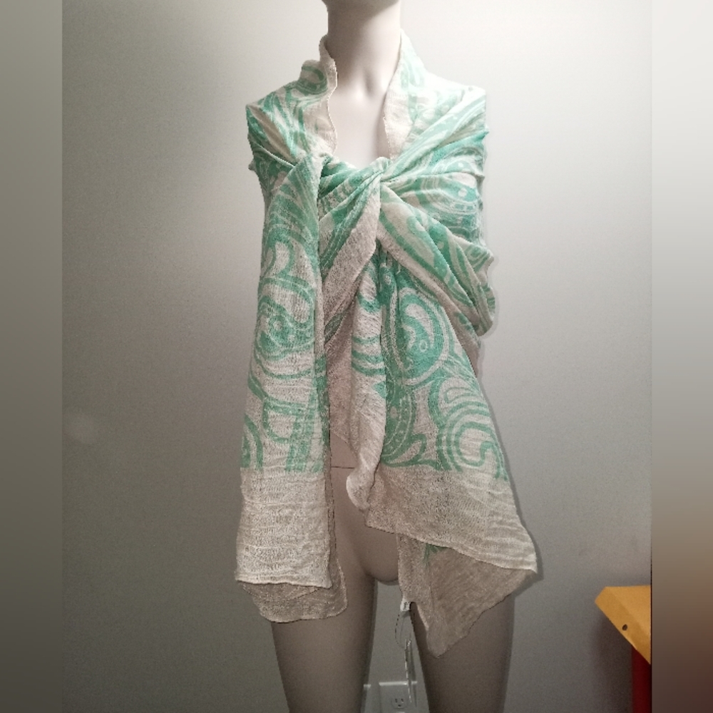 Vintage boho shawl scarf wrap new with tags